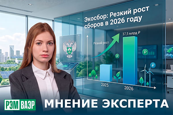 Экосбор: резкий рост сборов в 2026 году до 37,5 млрд рублей. С чем это связано?