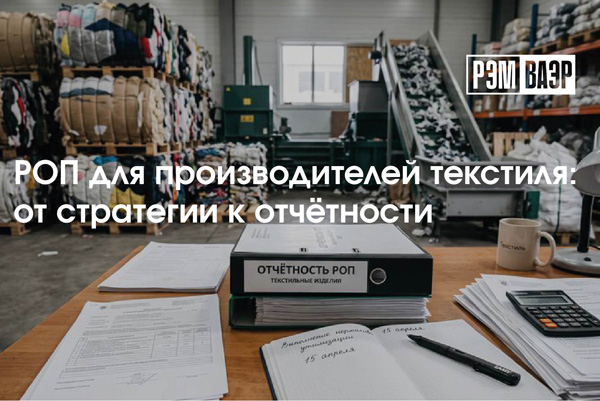 РОП для производителей текстиля: от стратегии к отчётности